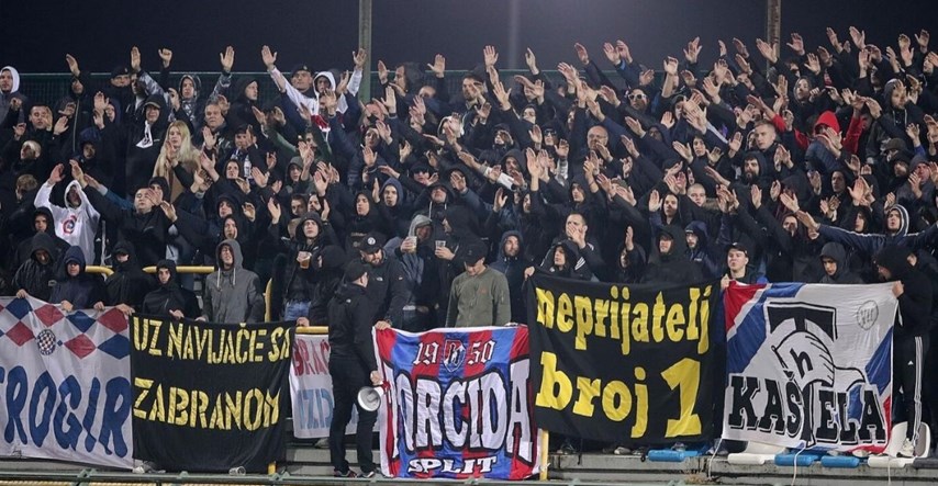 Navijači pisali Hajduku: "Imamo psihičke poremećaje, ugrožavate nam zdravlje"