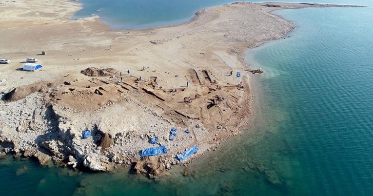 Zbog ekstremne suše iz Tigrisa isplivao grad star 3400 godina