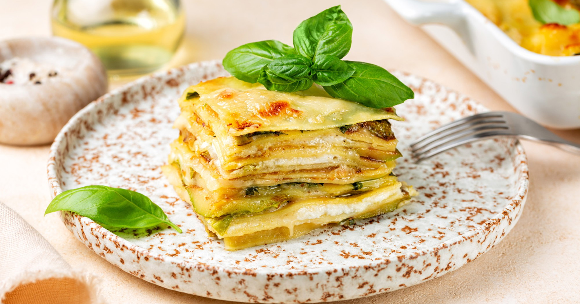 Bijele lazanje s tikvicama - savršen ljetni vegetarijanski recept