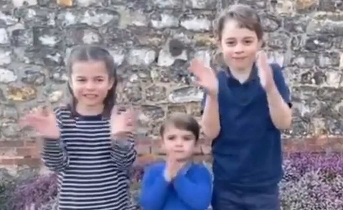 "Mami suze": Princeza Charlotte i prinčevi George i Louis pljeskali medicinarima