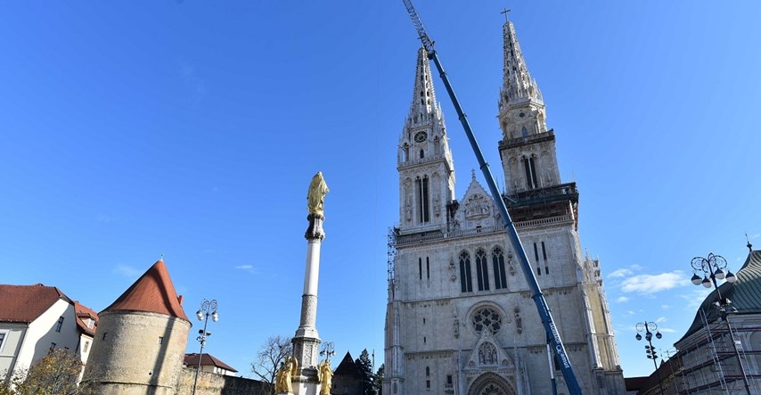 FOTO Ovo nikad niste vidjeli: Zagrebačka katedrala bez skela