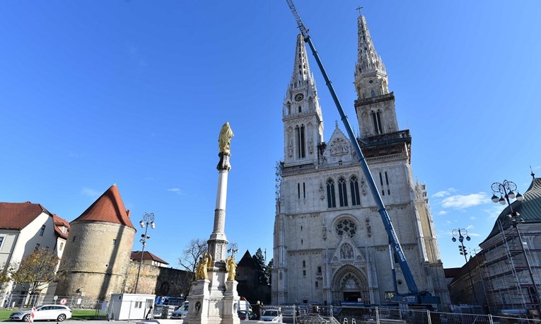 FOTO Ovo nikad niste vidjeli: Zagrebačka katedrala bez skela