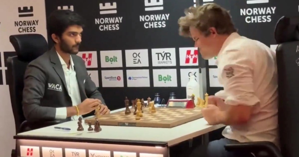 Carlsen ogromnom greškom izgubio od svjetskog prvaka. Pogledajte njegovu reakciju