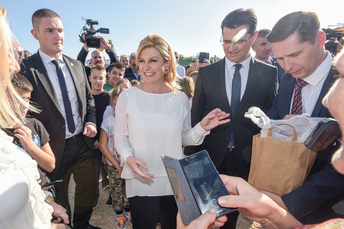 Kolinda u Zadru održala radni sastanak za predsjedničke izbore