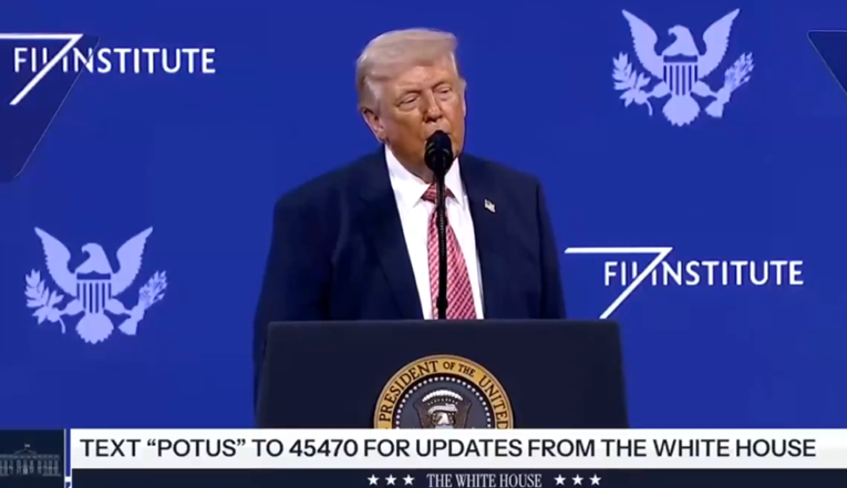 Ovako govori predsjednik SAD-a: "Pucaj, pucaj, pucaj. Pucaj, bum, pucaj, bum"