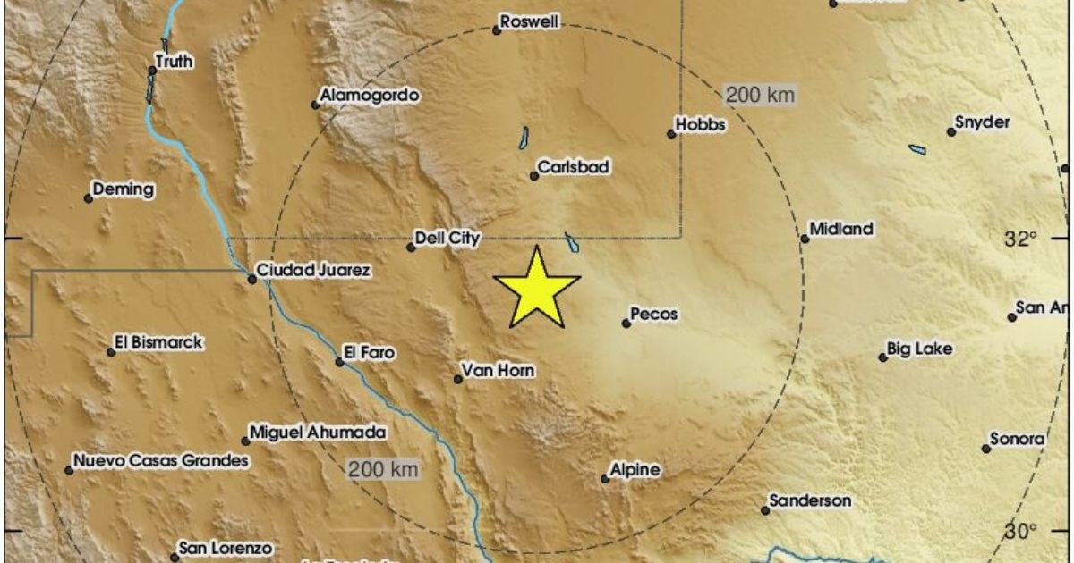 Potres magnitude 5.2 pogodio zapadni Teksas