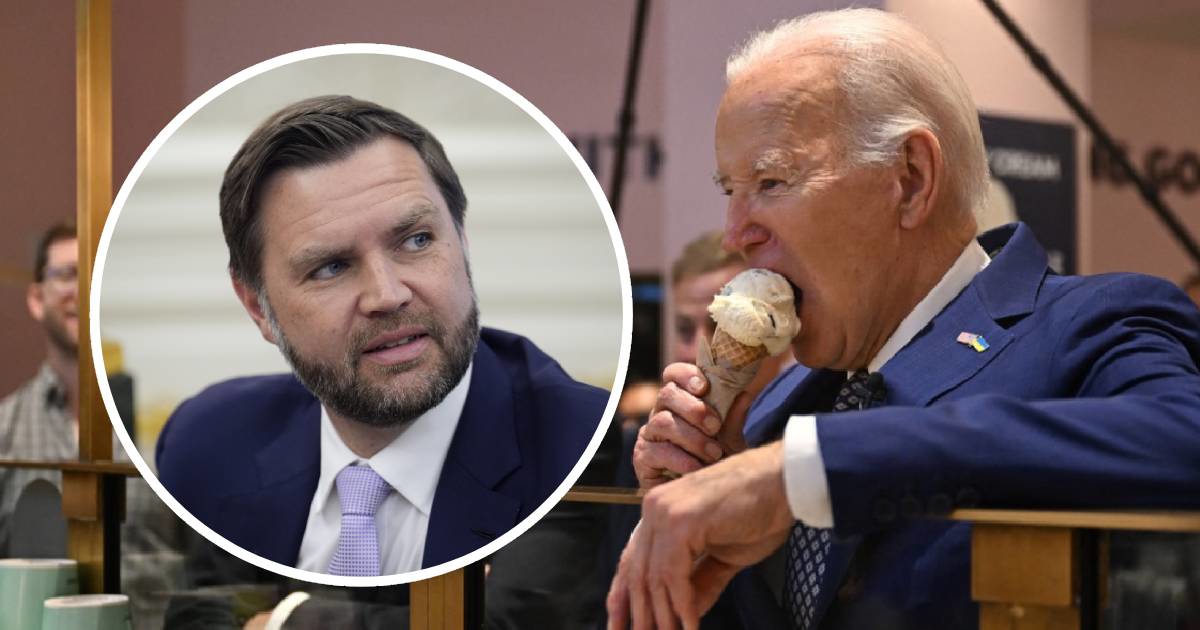 JD Vance komentirao Bidenovo jedenje sladoleda - i internet je u šoku