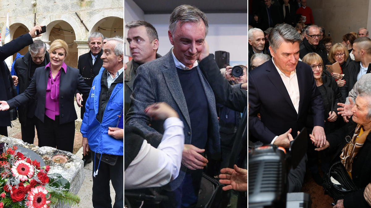 3 dana do izbora: Kolinda u Ciboni, Škoro ima iznenađenje, Milanović u Puli