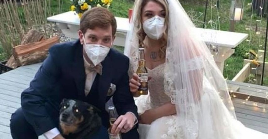 Psi "uskočili" kao djeveruše jer vlasnicima nitko nije mogao doći na vjenčanje