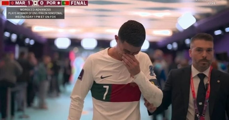 Ronaldo se rasplakao nakon ispadanja sa Svjetskog prvenstva