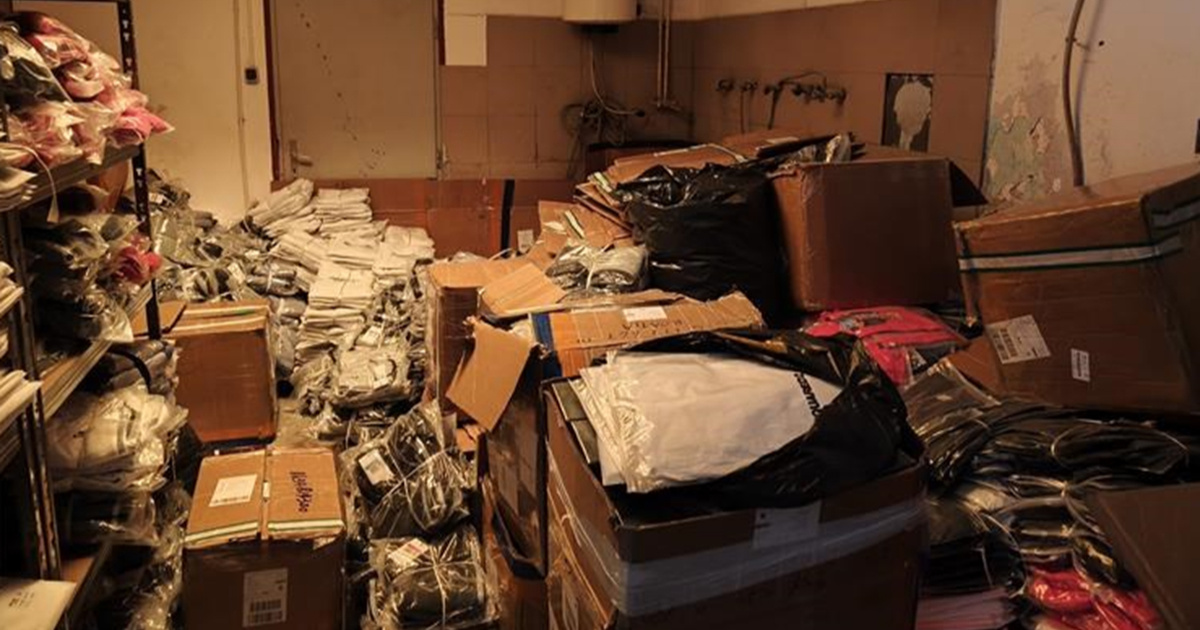 FOTO Carina u Dubravi zaplijenila 44.000 komada krivotvorene robe