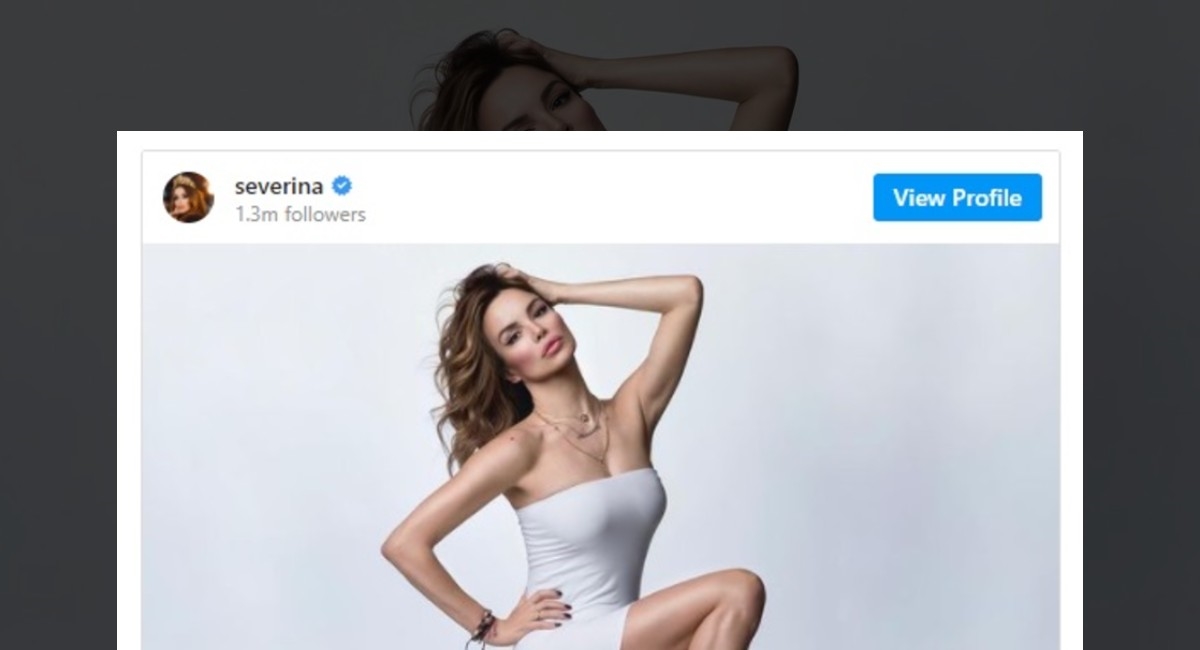 Severini se omakla greška u Photoshopu, pratitelji odmah uočili
