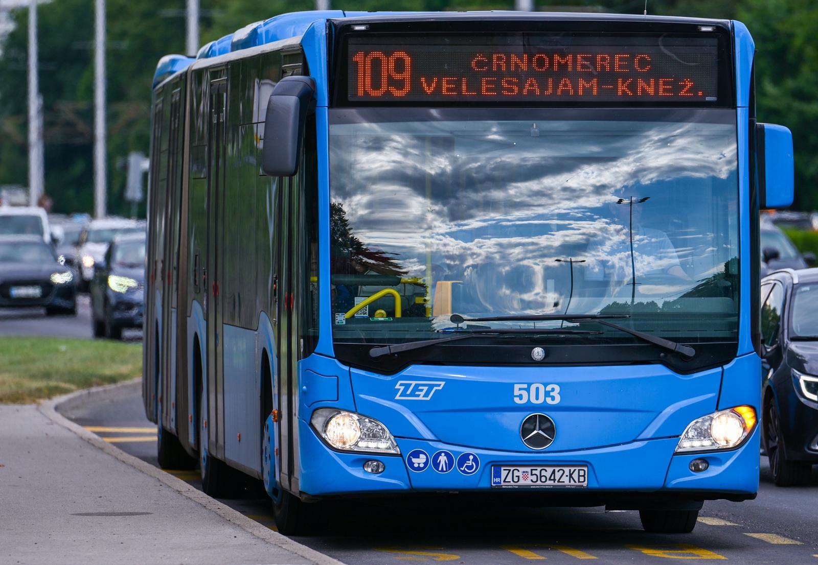 Izmjene na zagrebačkim autobusnim linijama 109, 160 i 163