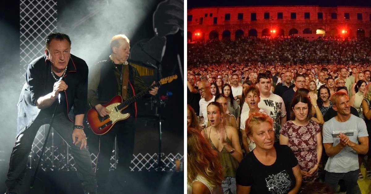 Prljavci napunili pulsku Arenu, pogledajte fotke s koncerta