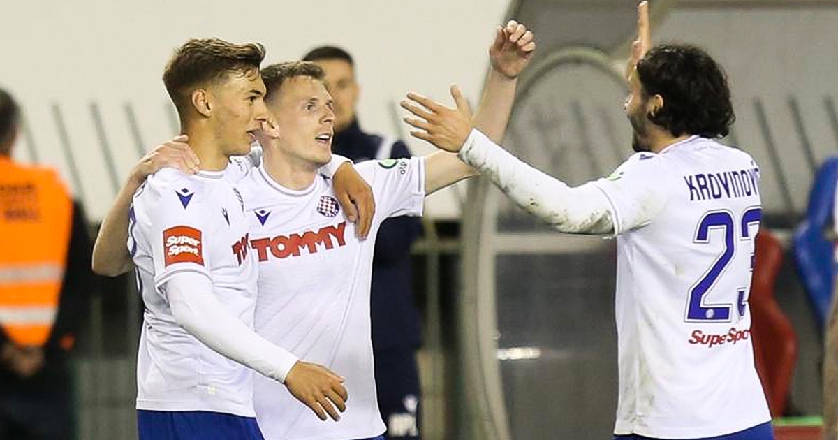 HAJDUK - OSIJEK 3:0 Razigrani Hajduk ugrozio Osijeku igranje u Europi