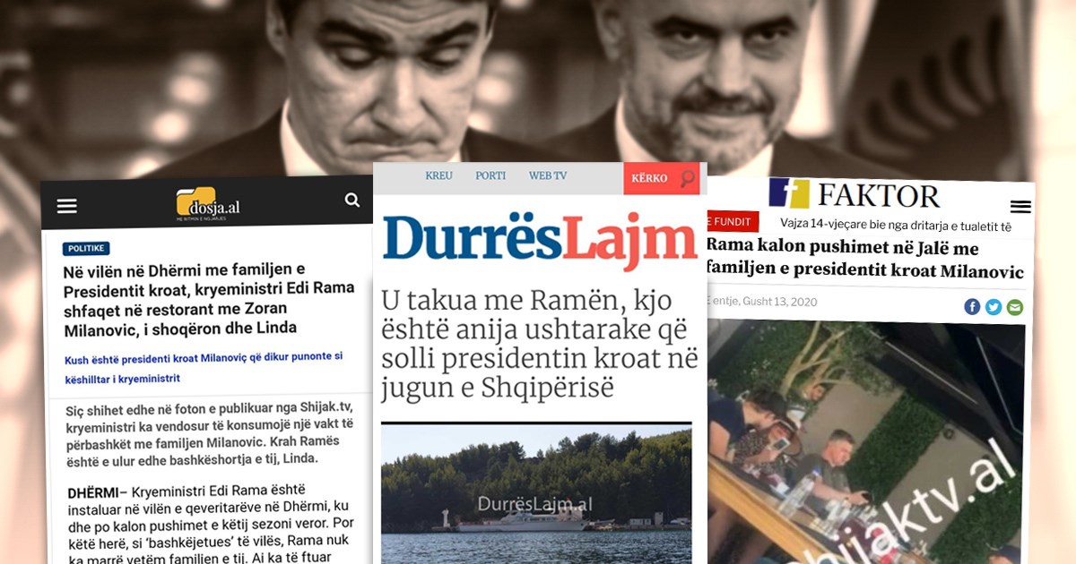 Milanović kaže da je put u Albaniju bio službeni. Išao je Titovim brodom na naš račun