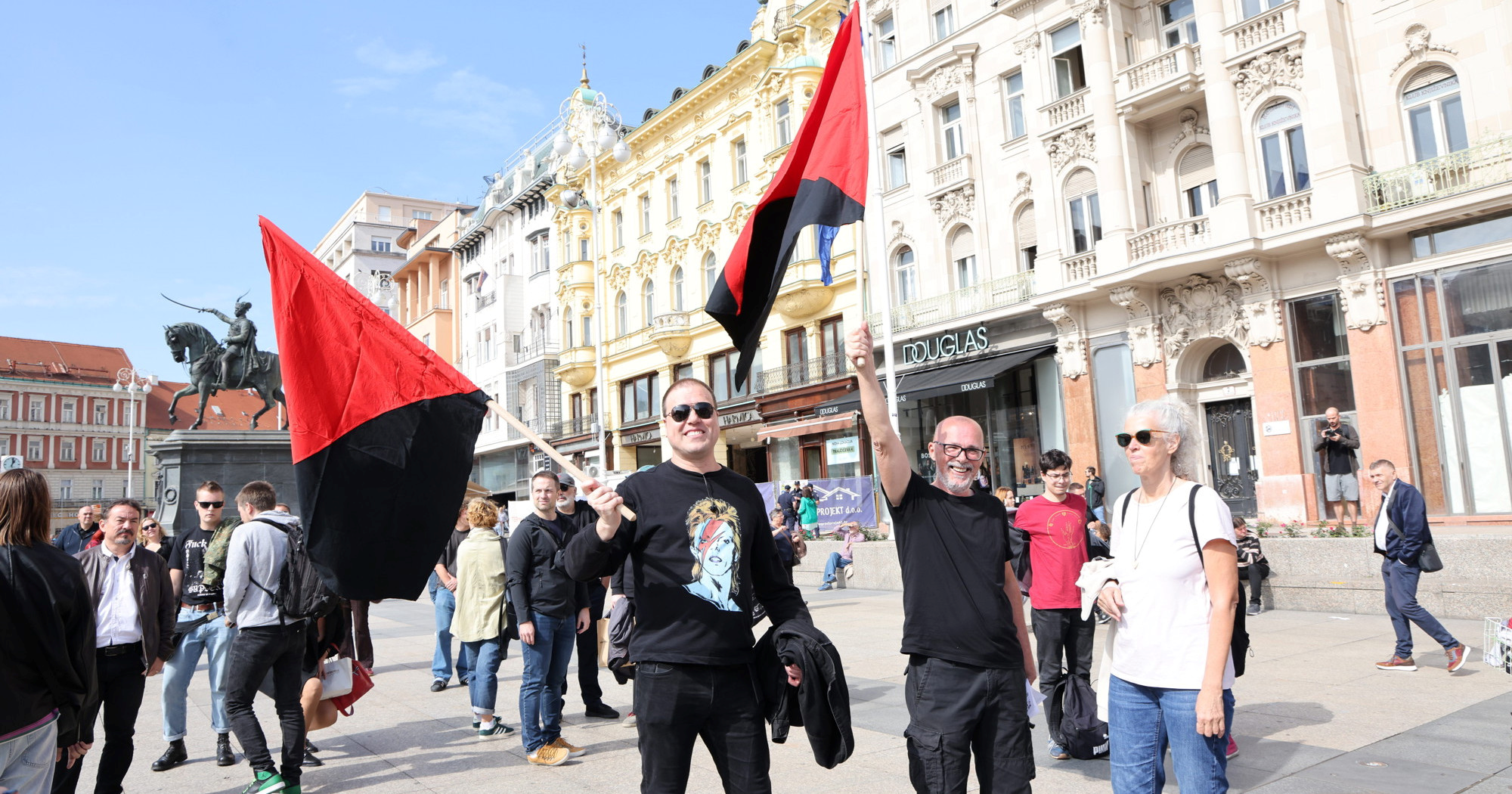 Prosvjed protiv obaveznog vojnog roka u Zagrebu: "Nismo topovsko meso"