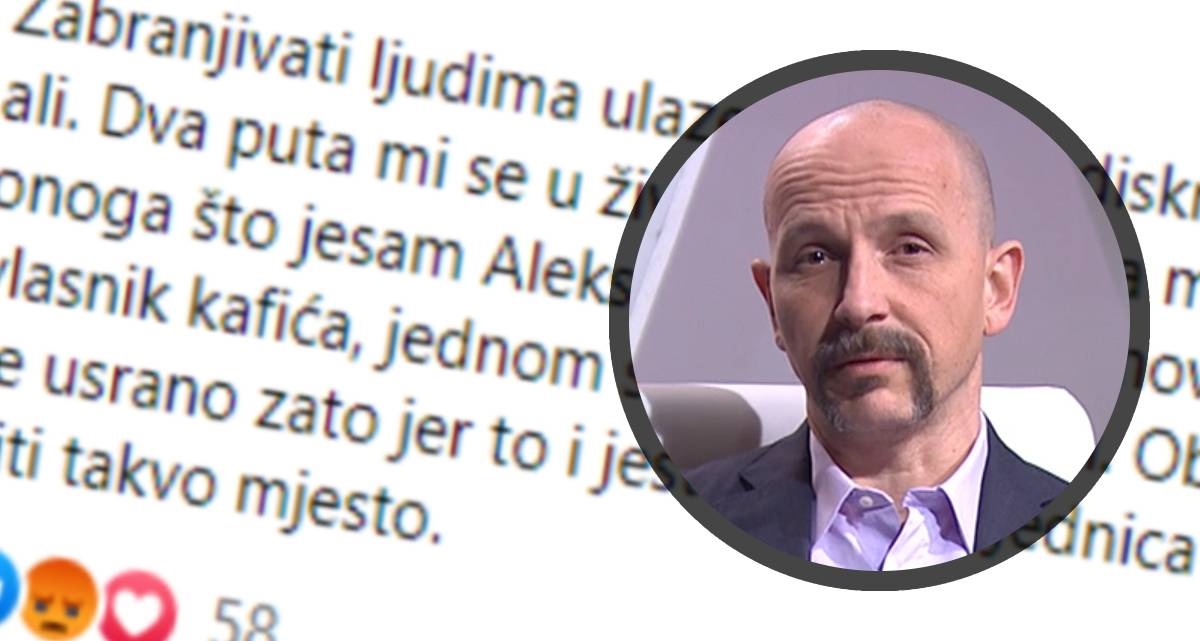 Aleksandar Stanković: Dvaput su me u životu izbacili iz kafića zbog onog što jesam