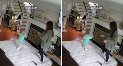 Kućna kamera snimila presladak trenutak između mame, tate i sina, ljudi oduševljeni