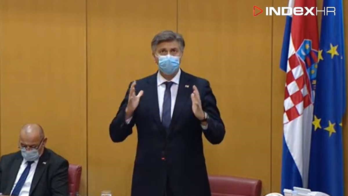 Plenković predstavio program vlade u saboru