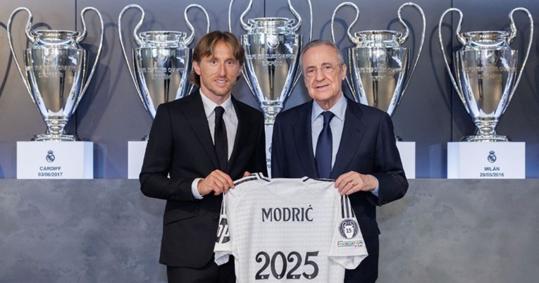 Modrić produljio ugovor s Realom