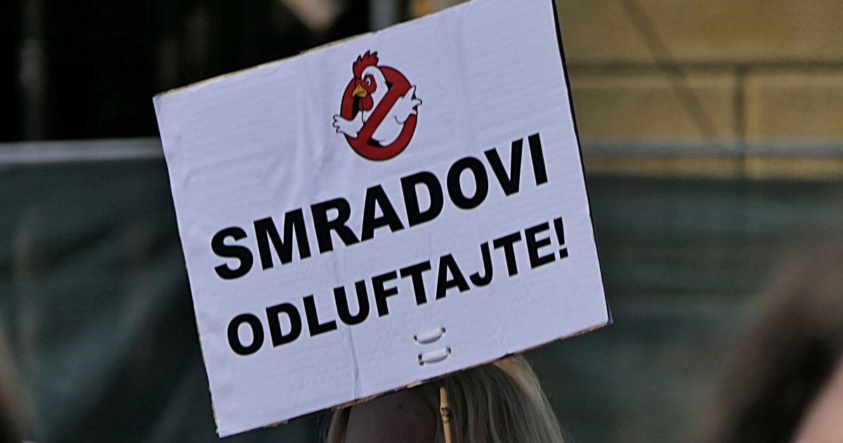 FOTO Prosvjed u Sisku: "Ne pilićarskoj ekobombi"