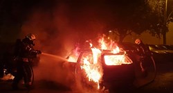 Noćas u Novom Zagrebu izgorjelo osam automobila