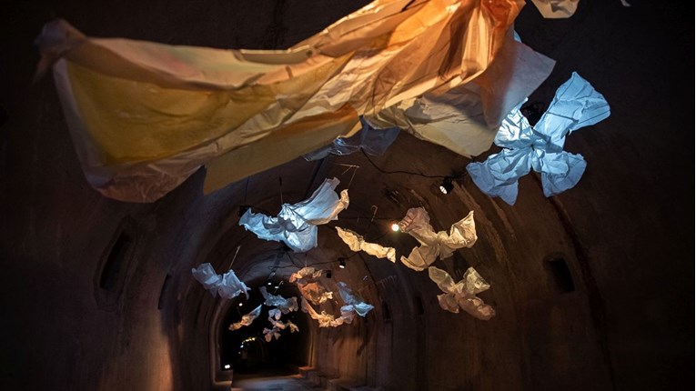 FOTO Umjetnička instalacija u tunelu Grič ostavlja bez daha