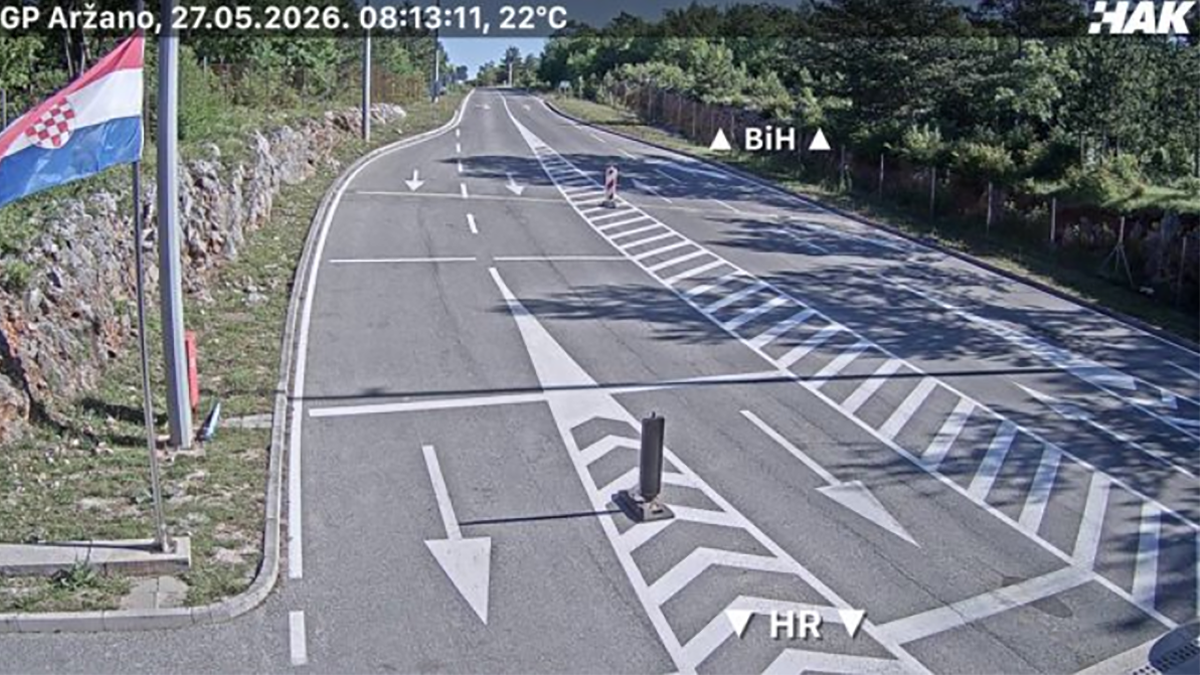 Obustavljen promet na granici s BiH, dogodila se prometna nesreća