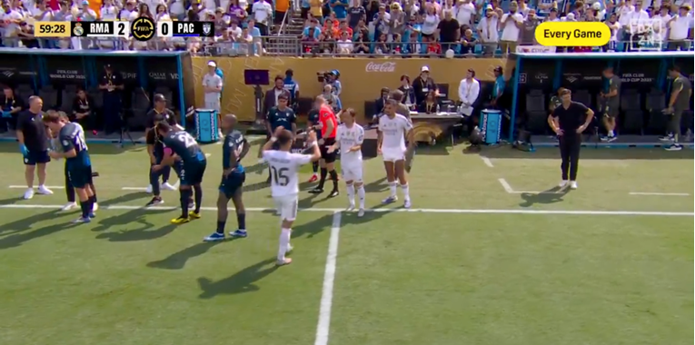 Poslušajte reakciju stadiona u SAD-u dok je Modrić ulazio u igru za Real