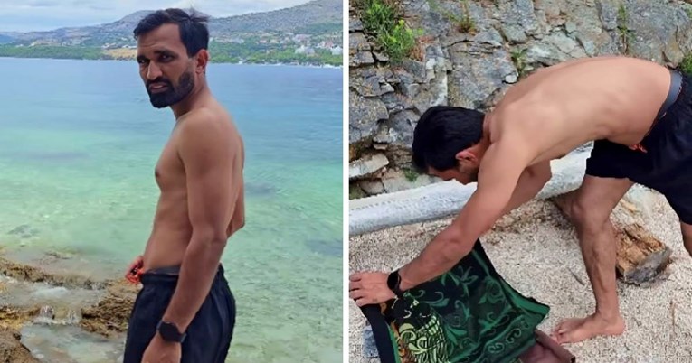 Indijac pokazao kako Hrvati skrivaju stvari na plaži: "Sigurnost najviše razine"