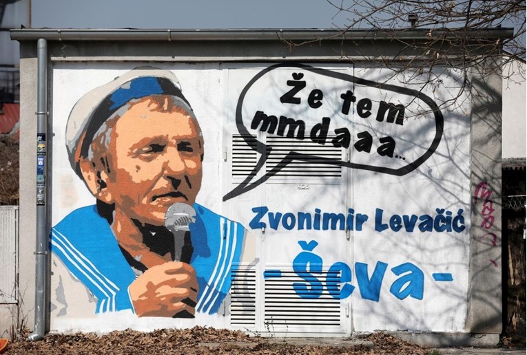 Ševa je dobio mural na svojoj Peščenici