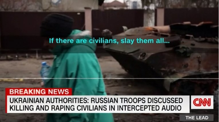 Objavljeni razgovori ruskih vojnika, priznaju silovanja, ubojstva: "Pobijte ih sve"