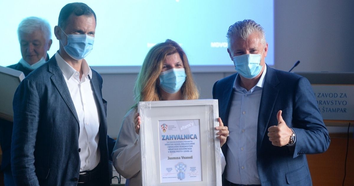 Šuker zavodu Andrija Štampar donirao uređaj za testiranje na koronavirus