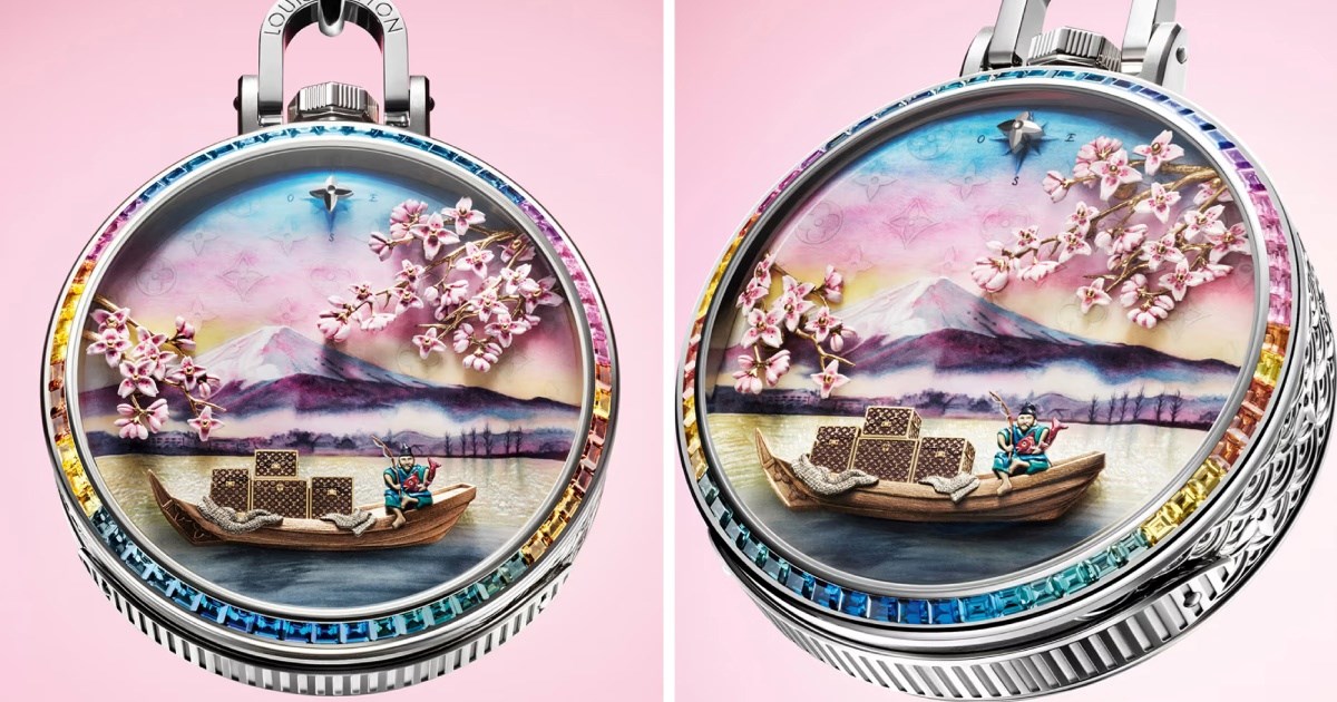 Louis Vuitton džepni sat obara s nogu