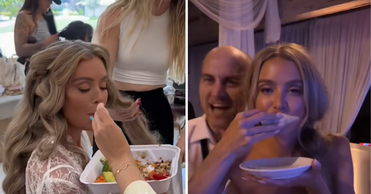 "Je li ovo realno?": Ljudi zgroženi hranom koju je influencerica poslužila na svadbi