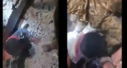 UZNEMIRUJUĆE Ljudi ostali pod ruševinama nakon potresa, u Siriji izvukli dijete