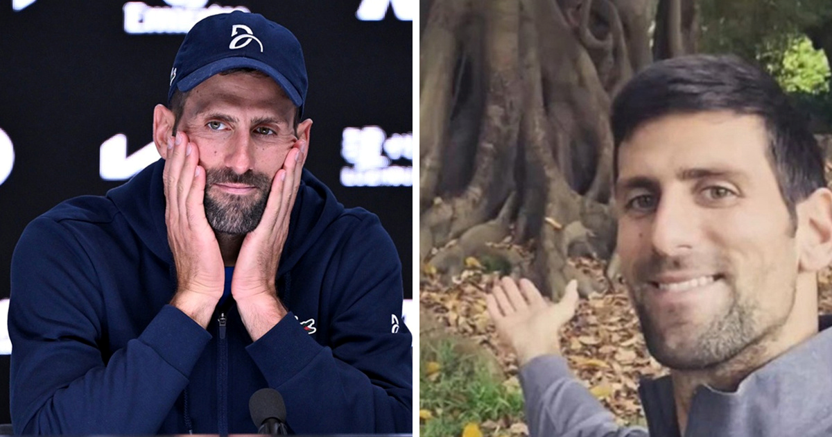 Đokovićev ritual u Melbourneu: Grlim stablo smokve, to je moj najstariji prijatelj