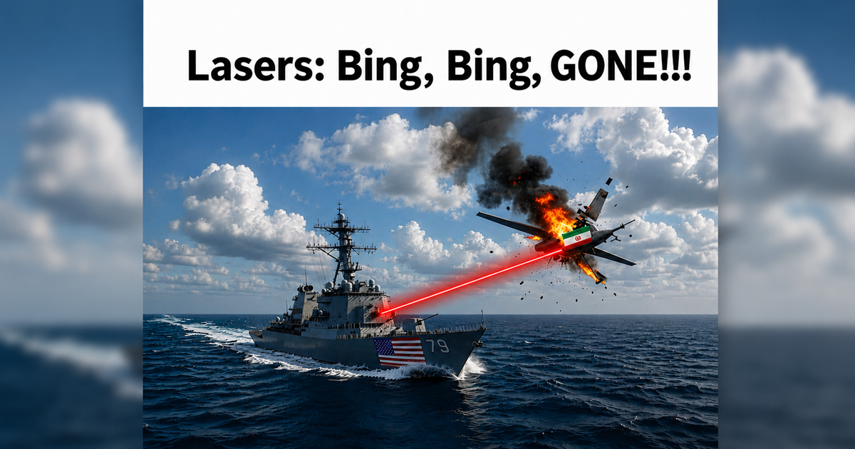 Trump objavio AI sliku: "Laseri: Bing, Bing, GOTOVO!!!"