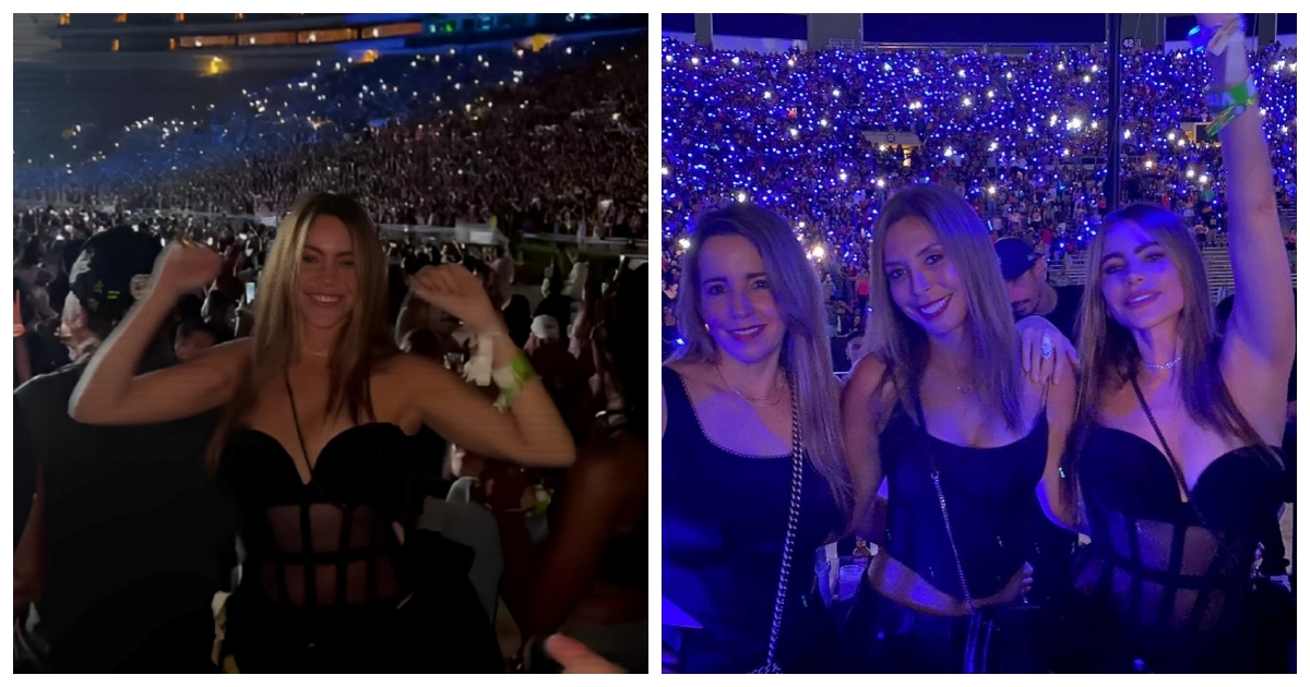 Sofia Vergara zaplesala na koncertu i pokazala svima kako se dobro zabavlja