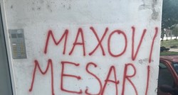 Na splitskoj zgradi osvanuo novi fašistički grafit: "Maksovi mesari"