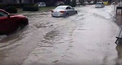 VIDEO Ovo je jedna od najvažnijih ulica u Splitu, potpuno je poplavljena