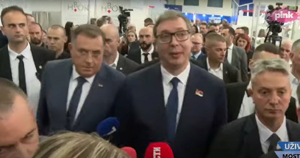 VIDEO Snimljen razgovor Dodika i Vučića nakon incidenta s novinarkom: Vidi ti krave