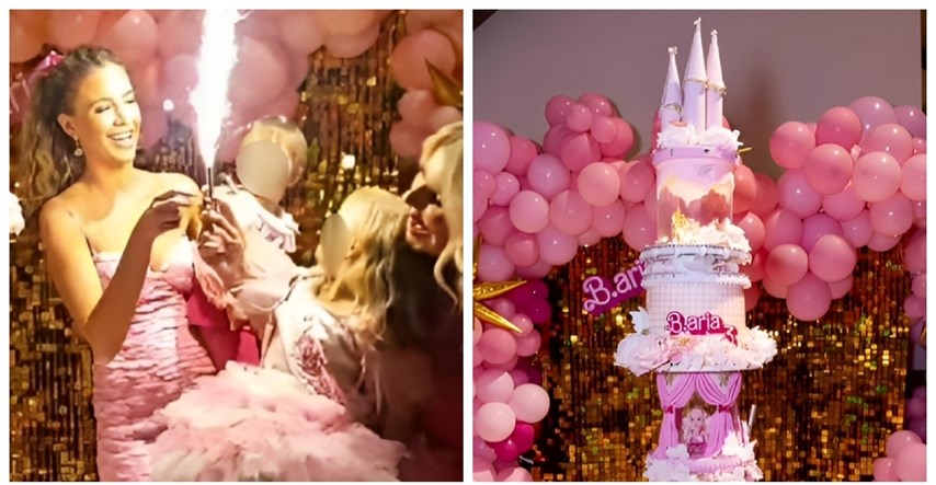Kći Ivana Todorića proslavila treći rođendan, imala tortu na šest katova
