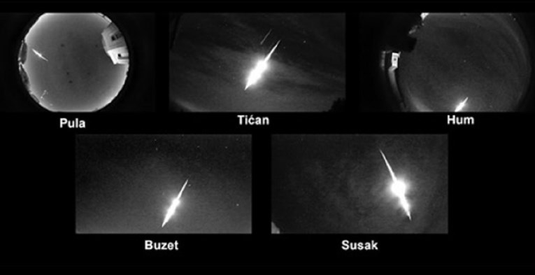 Nad Istrom snimljen meteor, pogledajte video