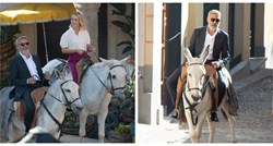 George Clooney zajahao bijelog magarca pa izazvao pažnju prolaznika