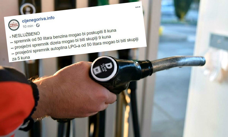 Sutra poskupljuje gorivo, i to jako?