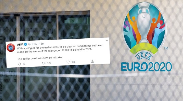 UEFA objavila kako će zvati odgođeni Euro pa se ispričala zbog pogreške