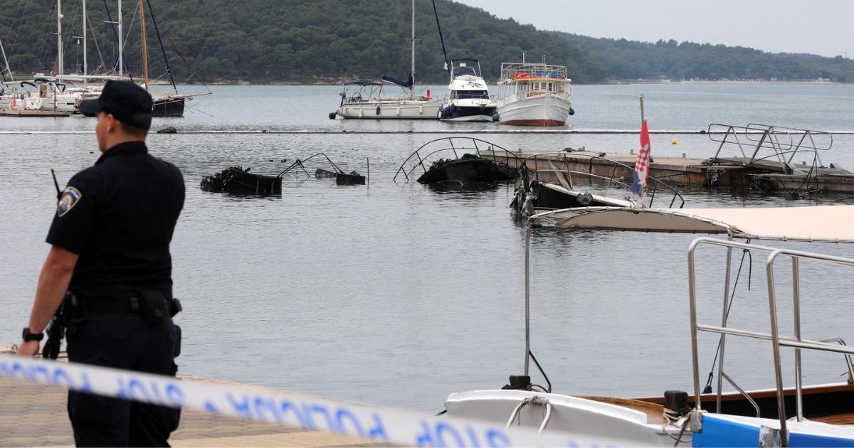 Otkriven uzrok požara brodica u Medulinu. Netko bacio molotovljev koktel?