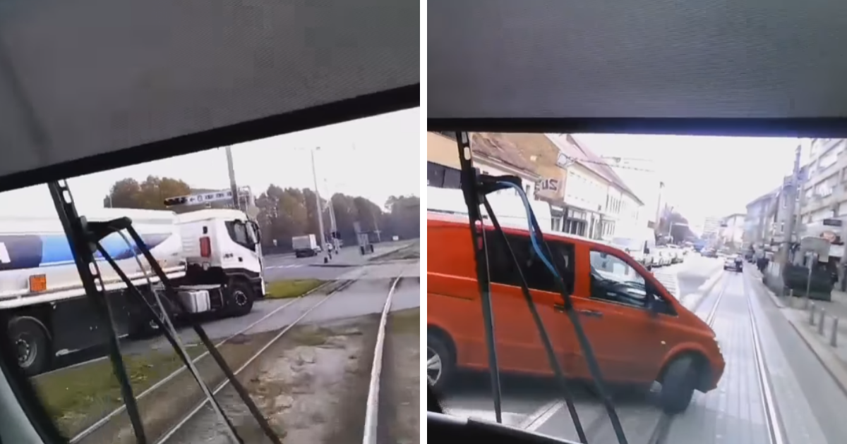 ZET-ovci objavljuju nevjerojatne snimke. Pogledajte kako im vozači oduzimaju prednost